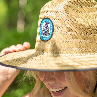 Straw Hat w/Bontsu™ Multifunctional Headwear Gift Set