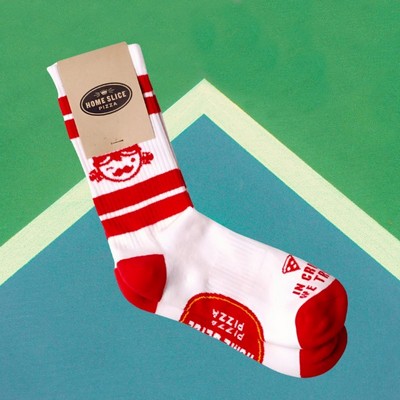 Cotton Athletic Crew - Pickleball Socks - American Made